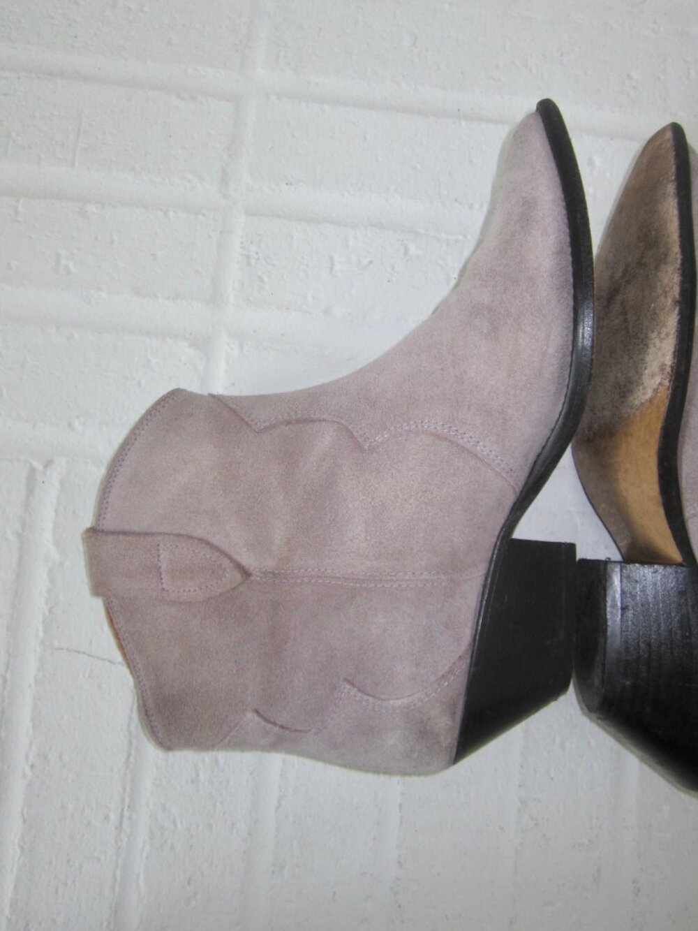 ISABAL MARANT DEWINA Suede Western Ankle Boots Women’s 37 - Picture 8 of 15